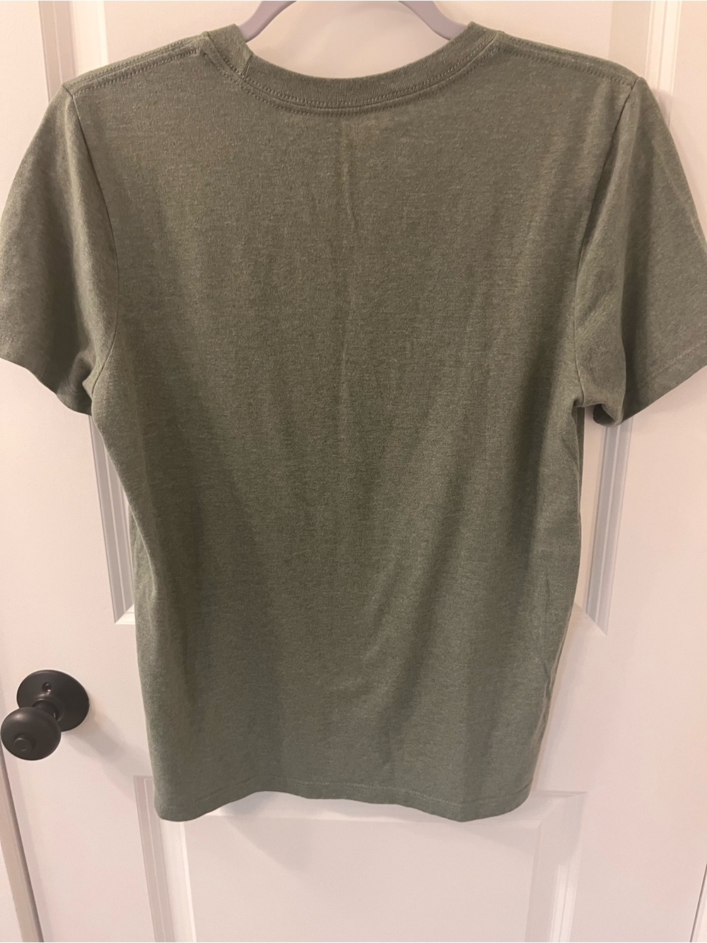 The North Face Olive Green Logo Short Sleeve Tee - Picture 3 of 3
